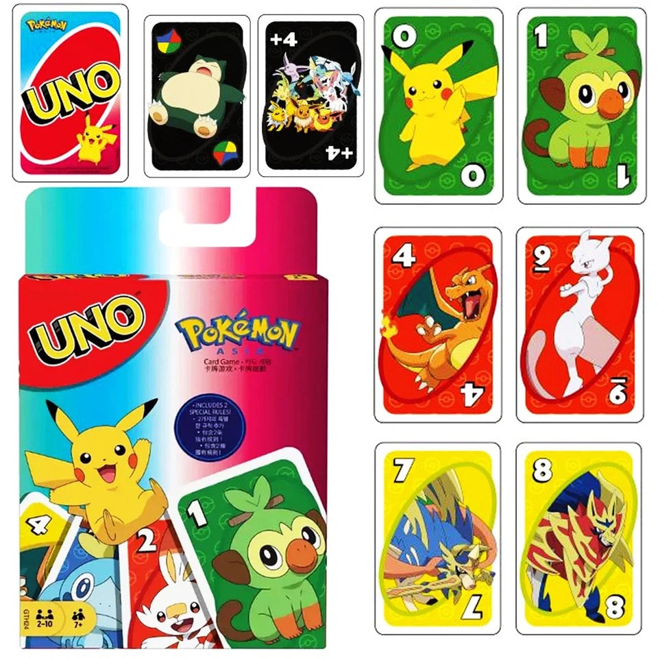 UNO! Pokémon Card Game (2PKS)