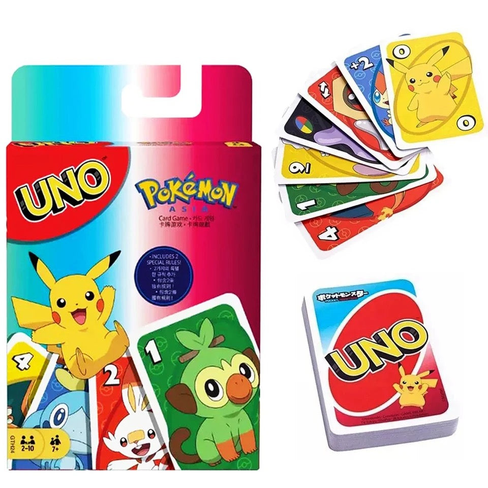 UNO! Pokémon Card Game (2PKS)