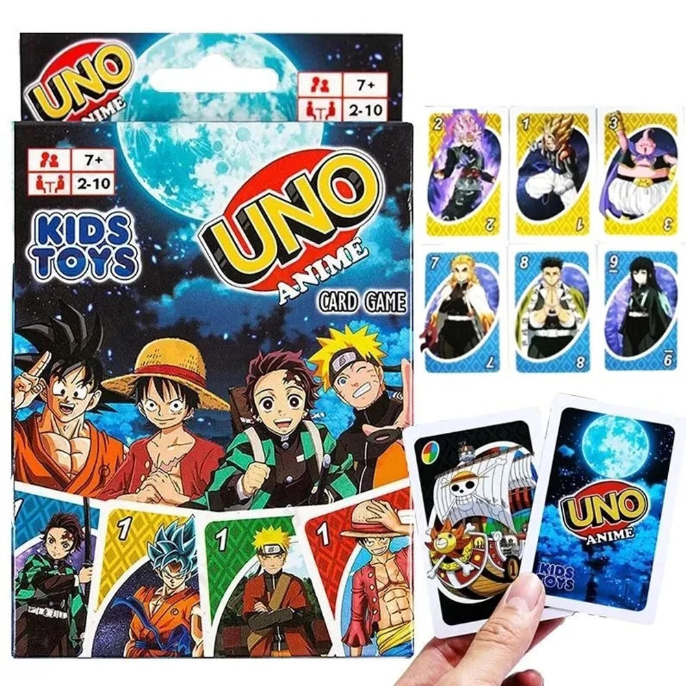 ¡ONU! Juego de cartas de anime (2PKS)