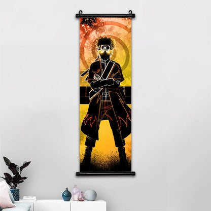 Póster enrollable de pared de Naruto Shippuden