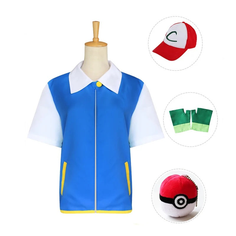 Pokémon Ash Cosplay (Adult) (PRE-ORDER)