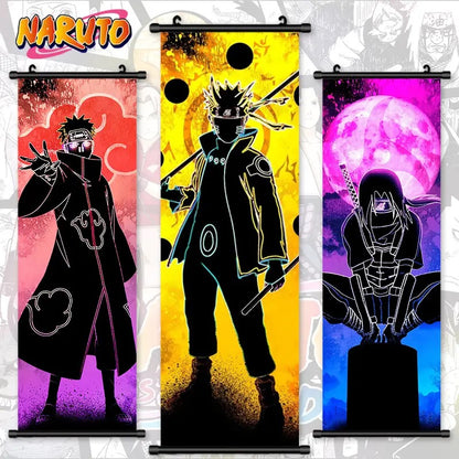 Póster enrollable de pared de Naruto Shippuden