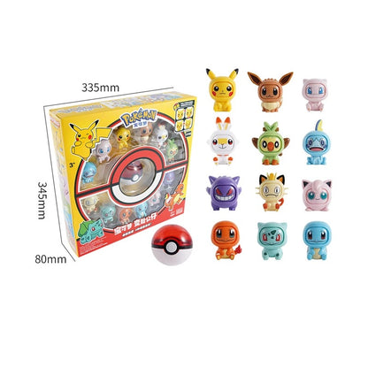 Minifiguras del set de caja Pokémon