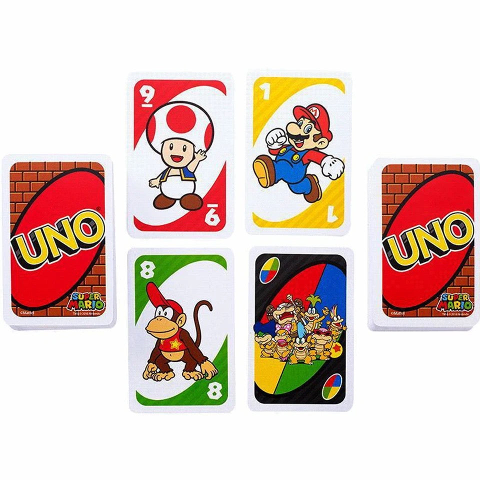 UNO! Super Mario Bros. Card Game (2PKS)