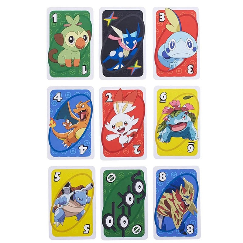 ¡ONU! Juego de cartas Pokémon (2PKS)