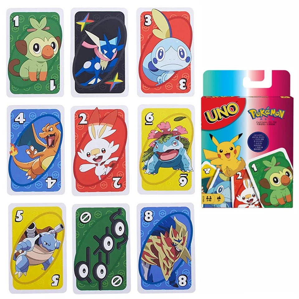 UNO! Pokémon Card Game (2PKS)