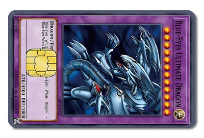 Yu-Gi-Oh! Piel de tarjeta VISA