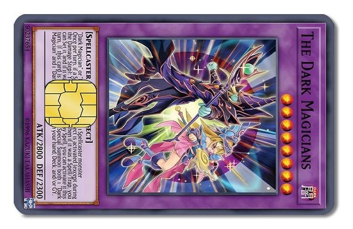 Yu-Gi-Oh! VISA Card Skin