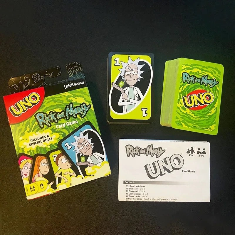 ¡ONU! Juego de cartas Rick y Morty (2PKS)