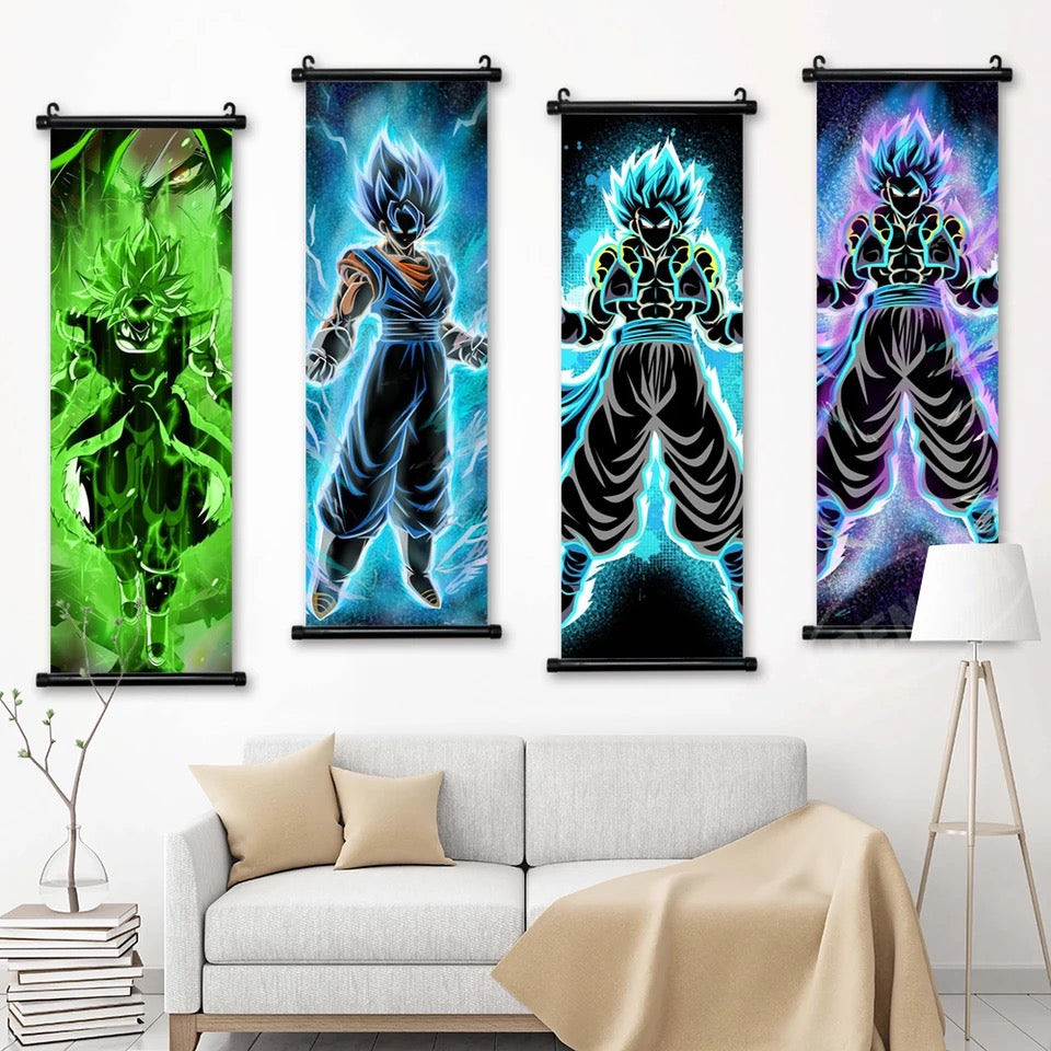 Dragon Ball Super Wall Scroll Poster