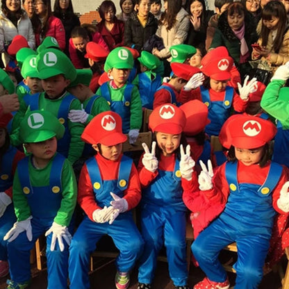 Cosplay de Super Mario Bros. (niños)