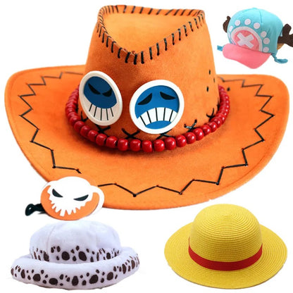 Sombreros de cosplay de una pieza