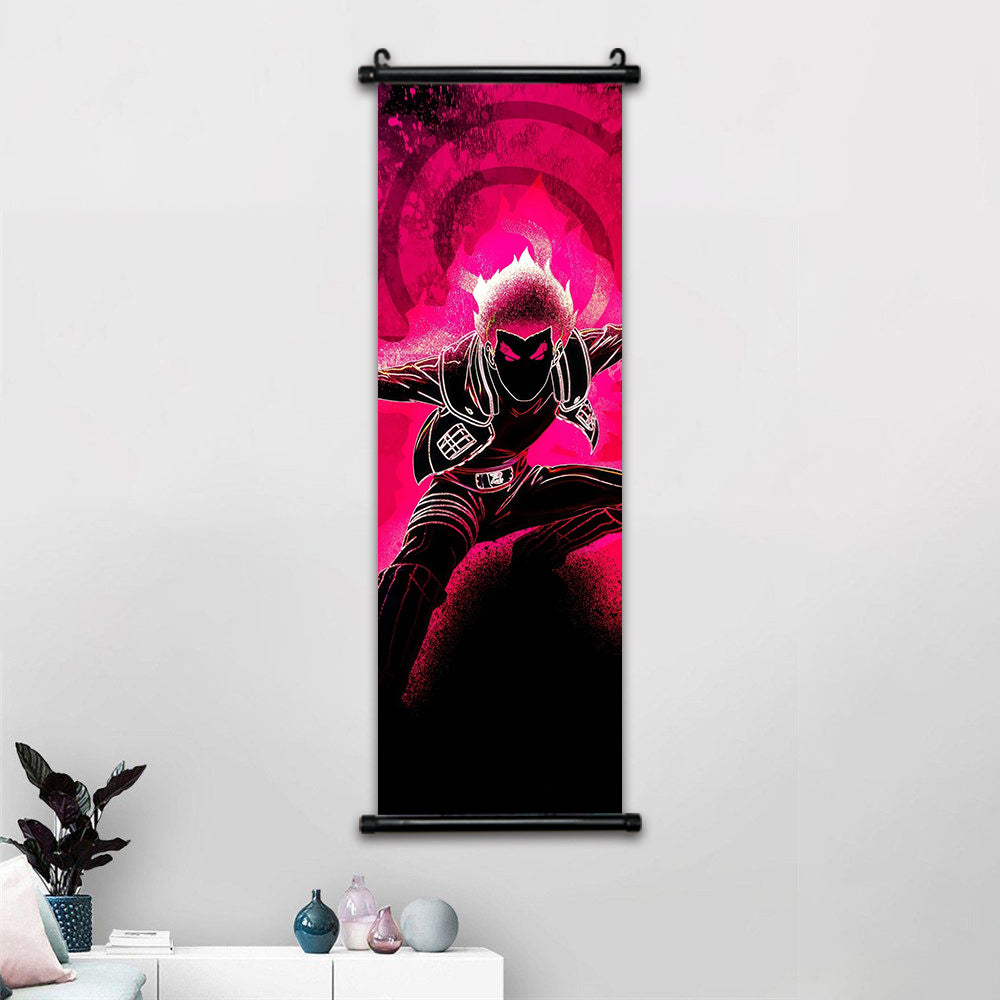 Póster enrollable de pared de Naruto Shippuden