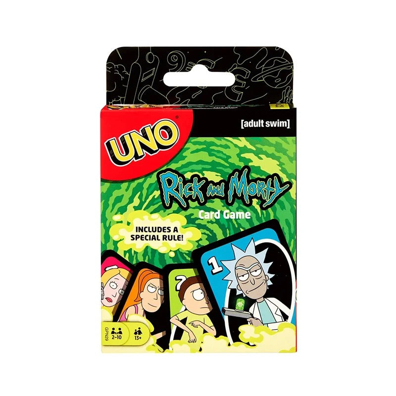 ¡ONU! Juego de cartas Rick y Morty (2PKS)