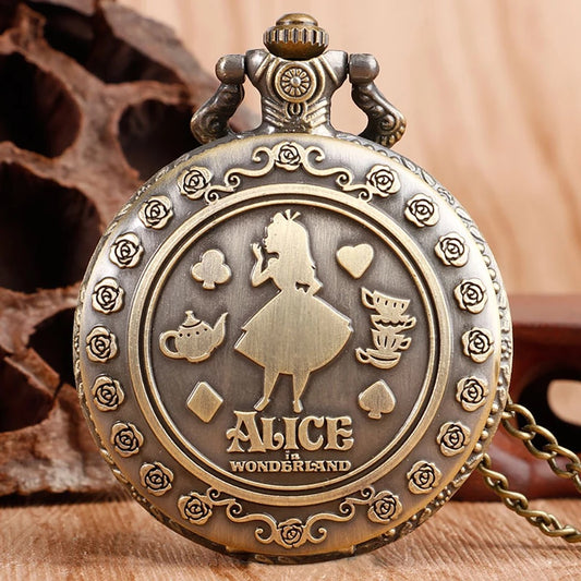 Alice In Wonderland Pocket Watch