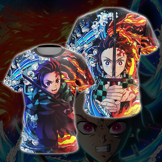 Camiseta / Camiseta Demon Slayer