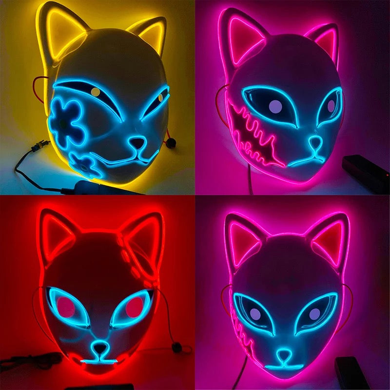 Máscaras de cosplay (LED)