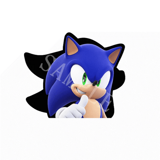 Pegatina 3D - Sonic