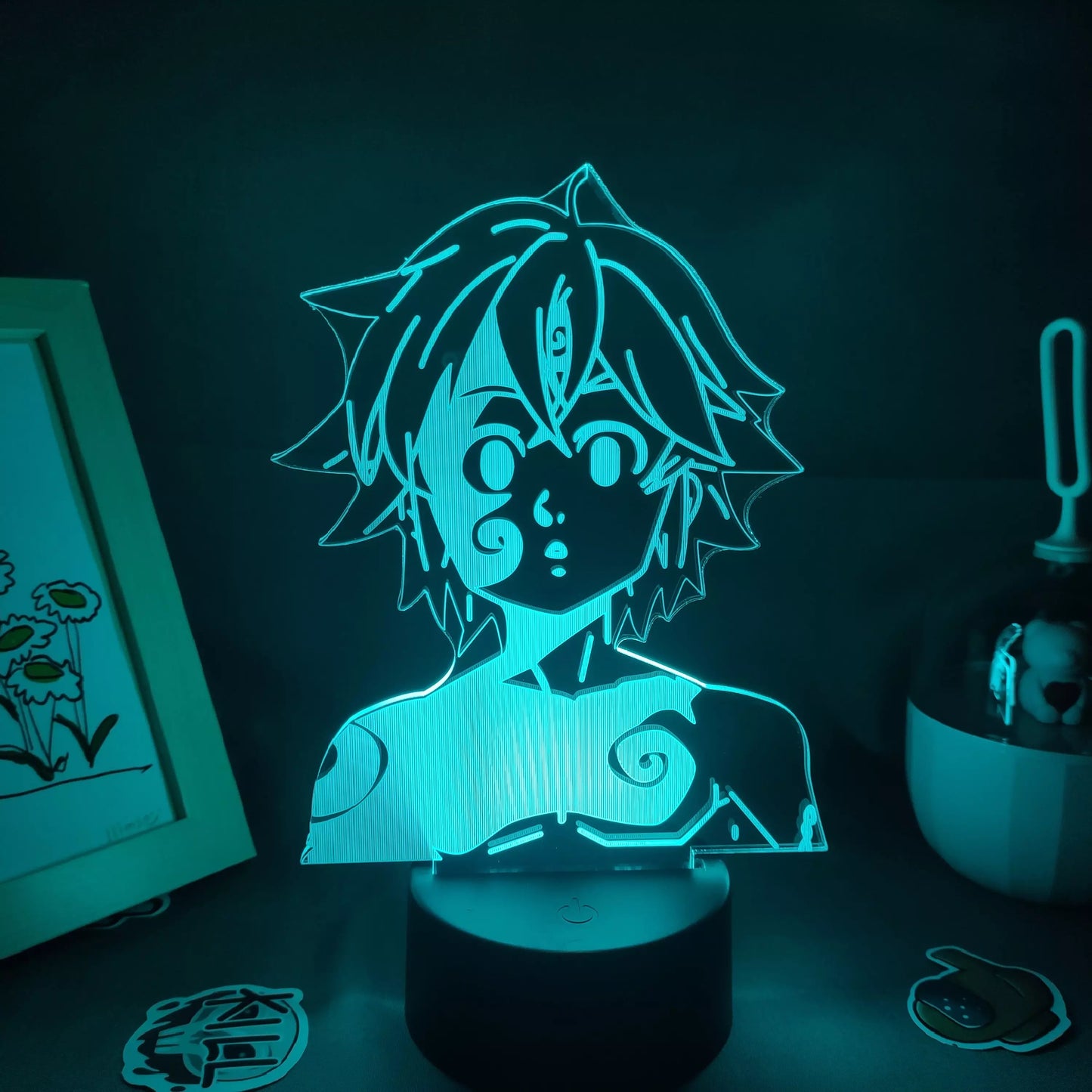 Seven Deadly Sins 3D Lamp