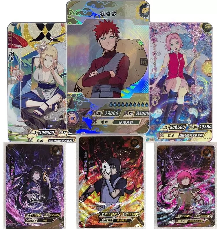 Naruto Shippuden Booster Cards