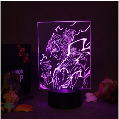 Attack On Titan 3D Acrylic Lamp