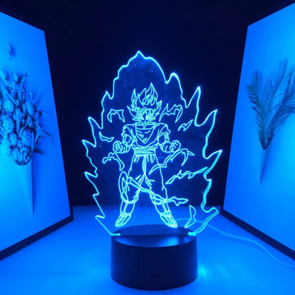 Dragon Ball Z/GT/S Acrylic 3D Lamp