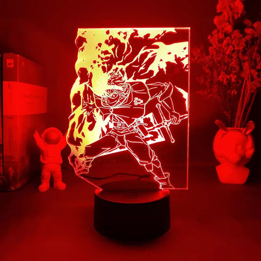 Black Clover Acrylic 3D Lamp