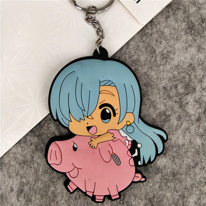 The Seven Deadly Sins Keychain