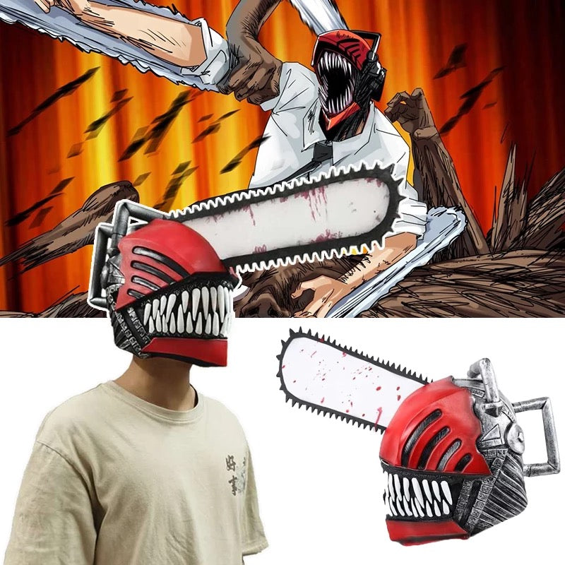 Chainsaw Man Cosplay Helm