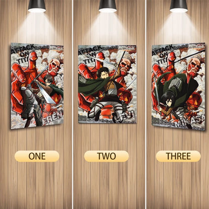 Attack on Titan 3D Poster