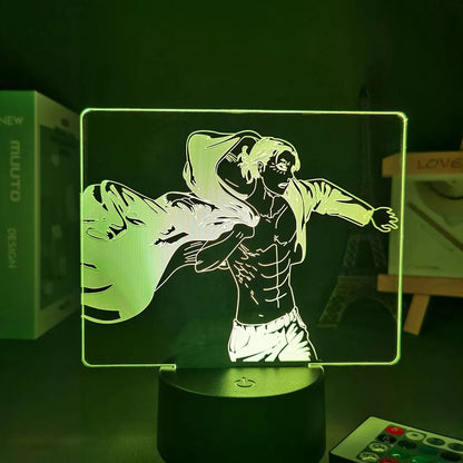 Attack On Titan Acrylic 3D Lamp