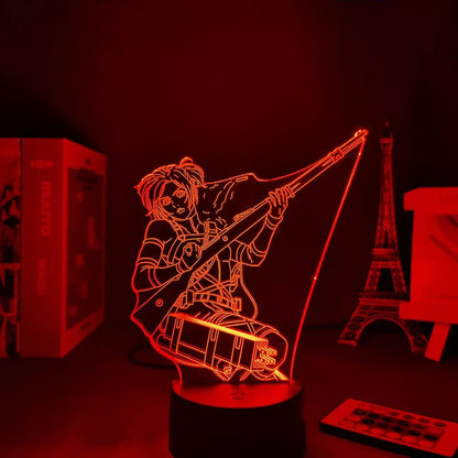 Attack on Titan 3D Lamp