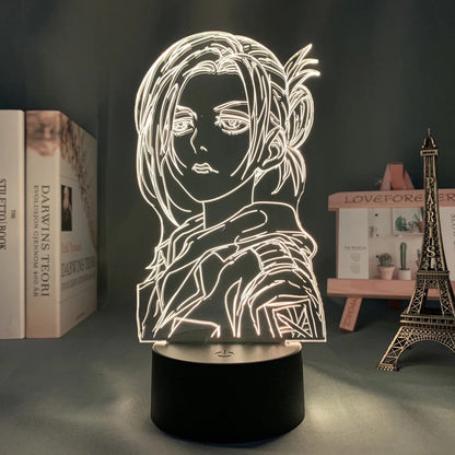 Attack On Titan 3D Acrylic Lamp