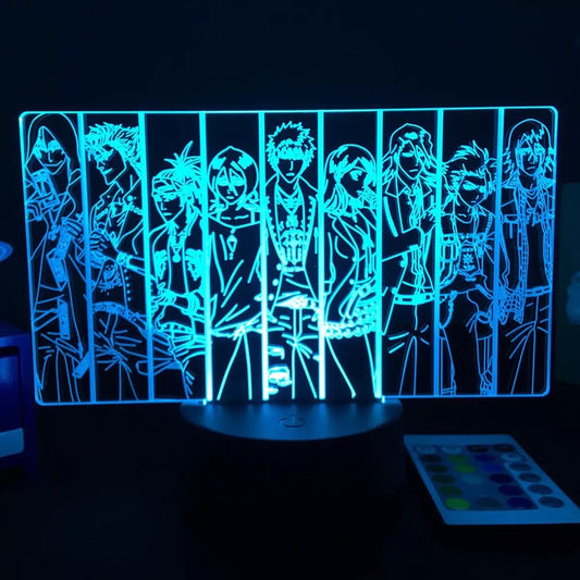 Bleach Acrylic 3D Lamp