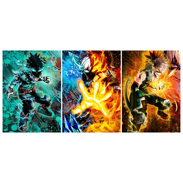 My Hero Academia 3D Poster