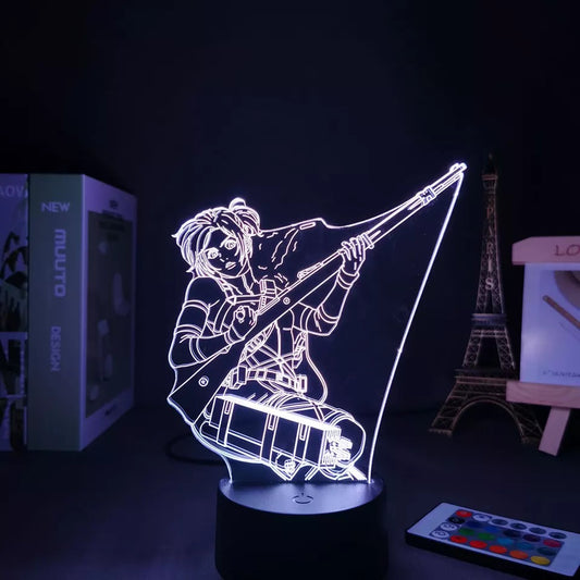 Attack on Titan 3D Lamp