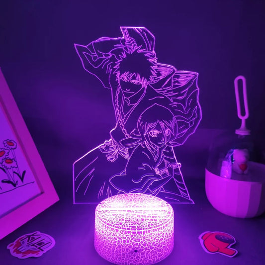Bleach Acrylic 3D Lamp
