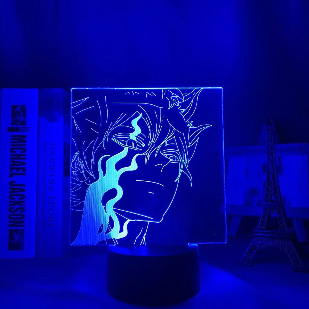 Black Clover Acrylic 3D Lamp