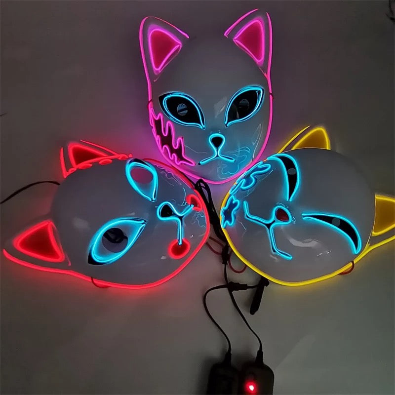 Máscaras de cosplay (LED)