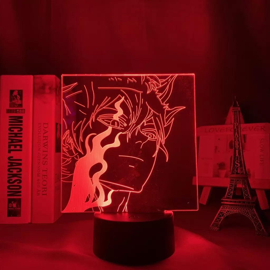 Black Clover Acrylic 3D Lamp