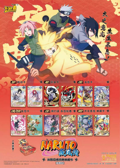 Tarjetas de refuerzo de Naruto Shippuden