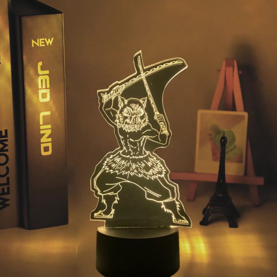 Demon Slayer Acrylic 3D Lamp