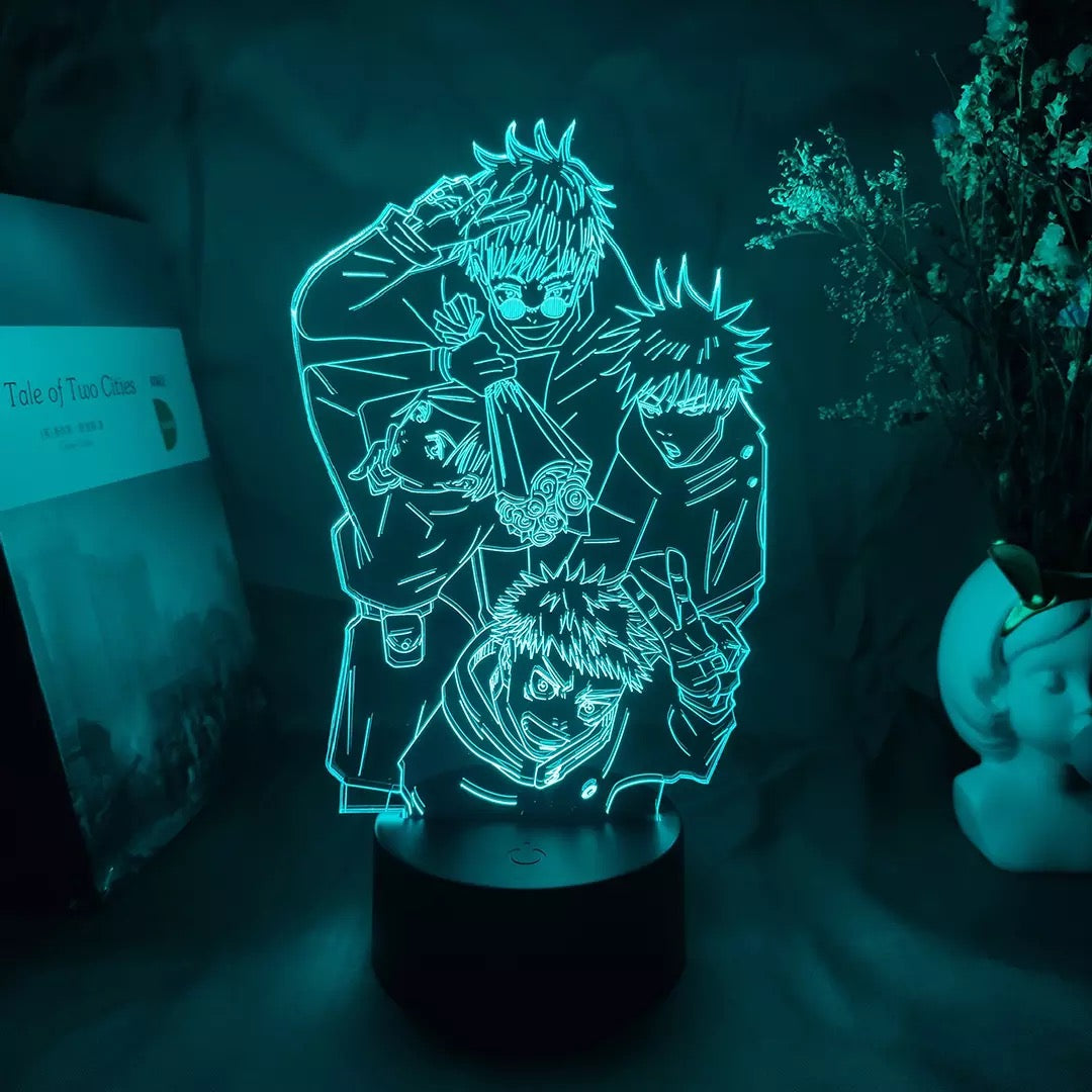 Jujutsu Kaisen Acrylic 3D Lamp