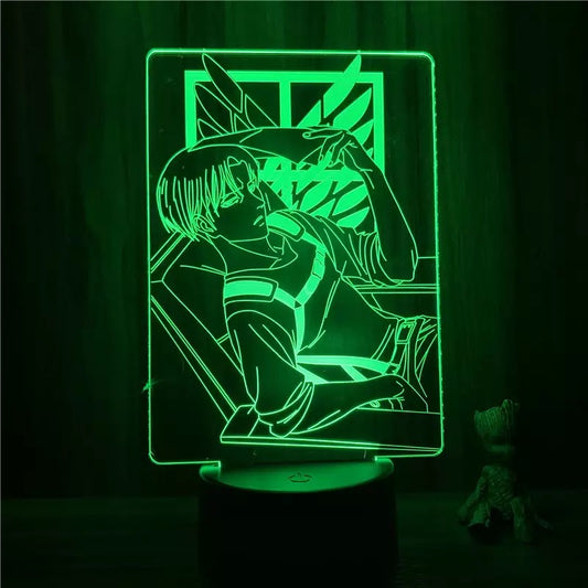 Attack on Titan 3D Lamp