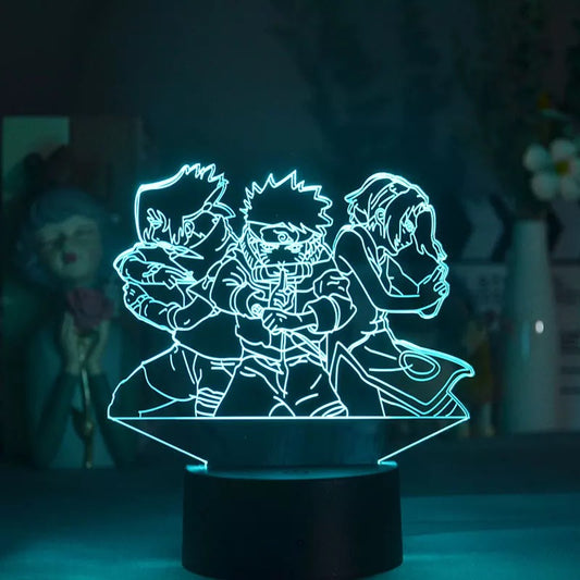 Naruto Acrylic 3D Lamp