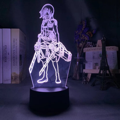 Attack on Titan Acrylic 3D Lamp