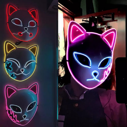 Máscaras de cosplay (LED)