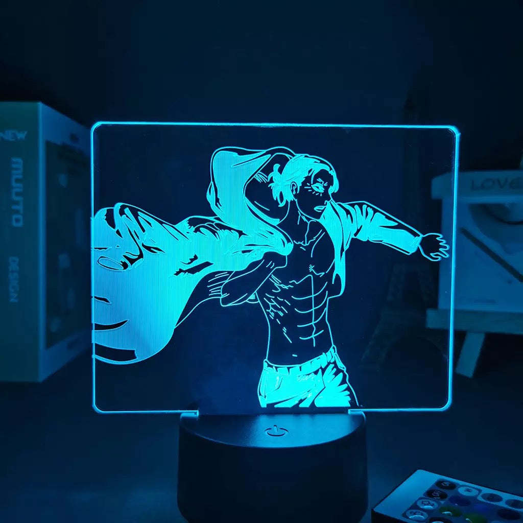 Attack On Titan Acrylic 3D Lamp