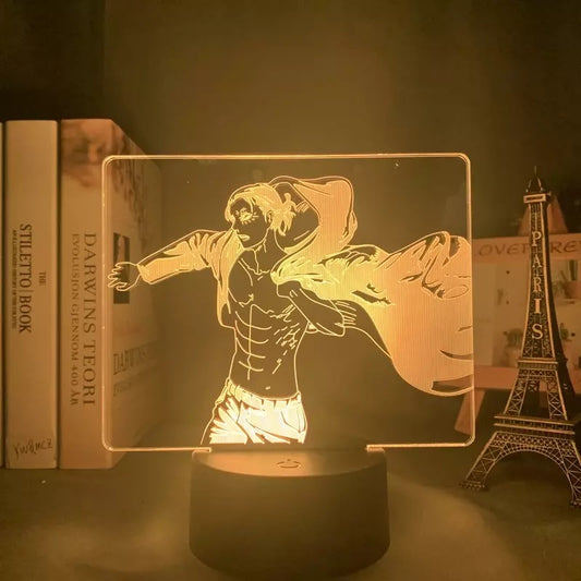 Attack On Titan 3D Acrylic Lamp