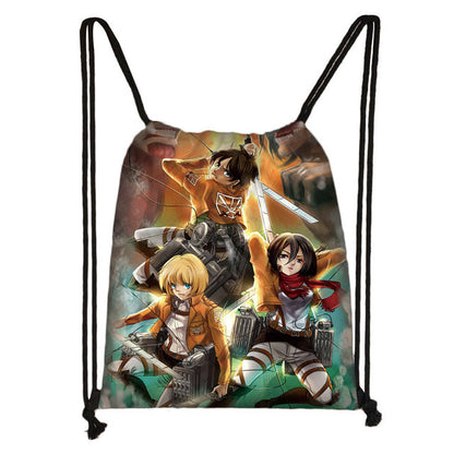 Anime Drawstring Bags